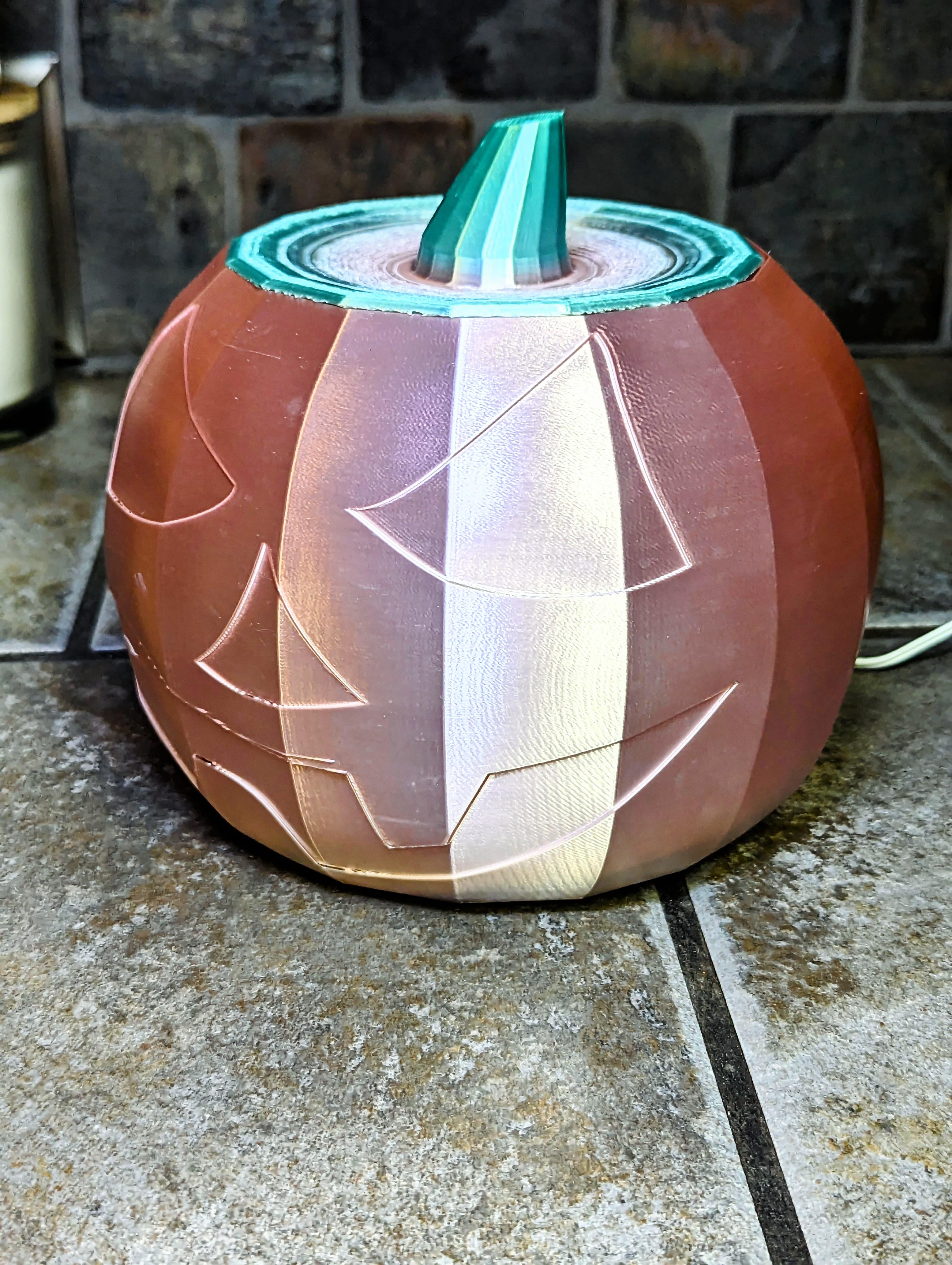 Large Low-Poly Pumpkin 3d model