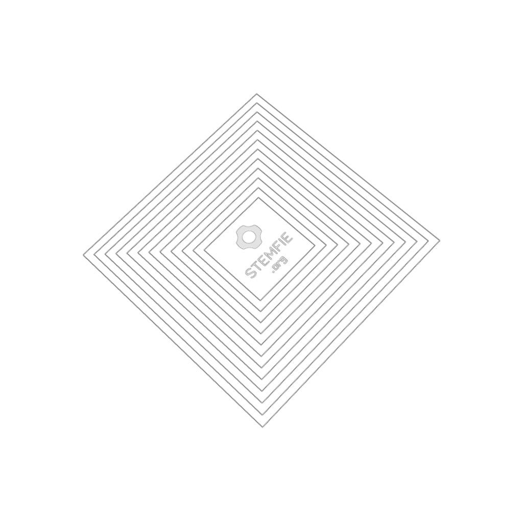 STEMFIE First-layer Build Plate Calibration Lines 3d model