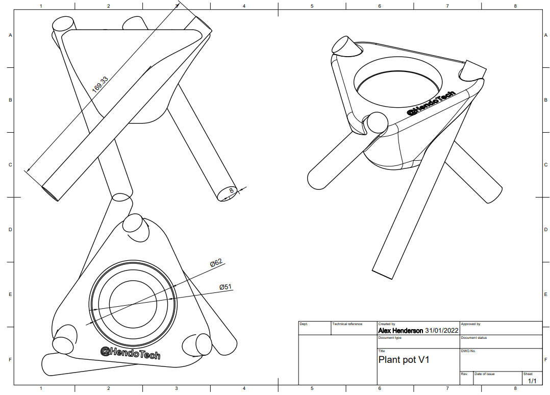 Tripot V3 3d model