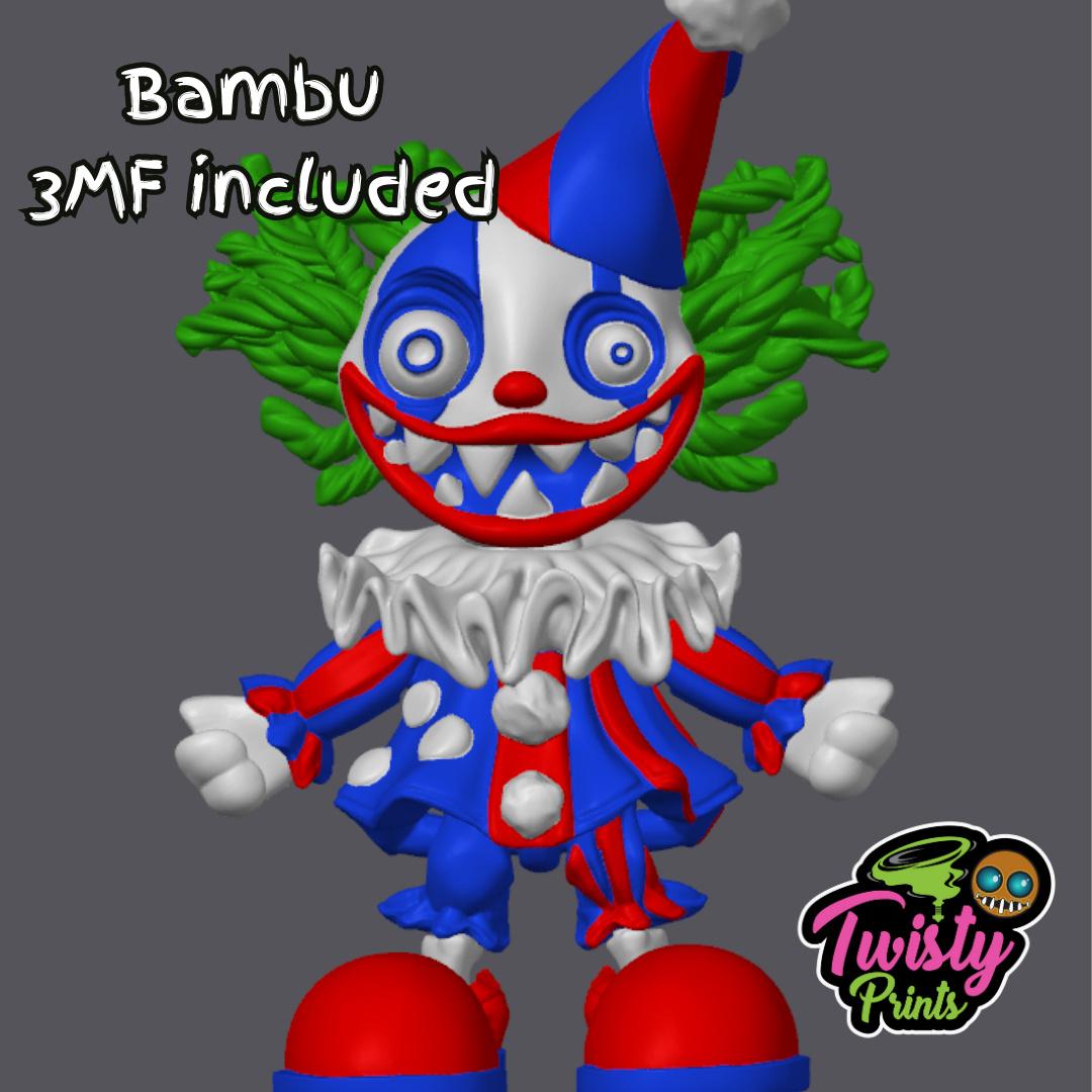 Creepy Clown 3d model