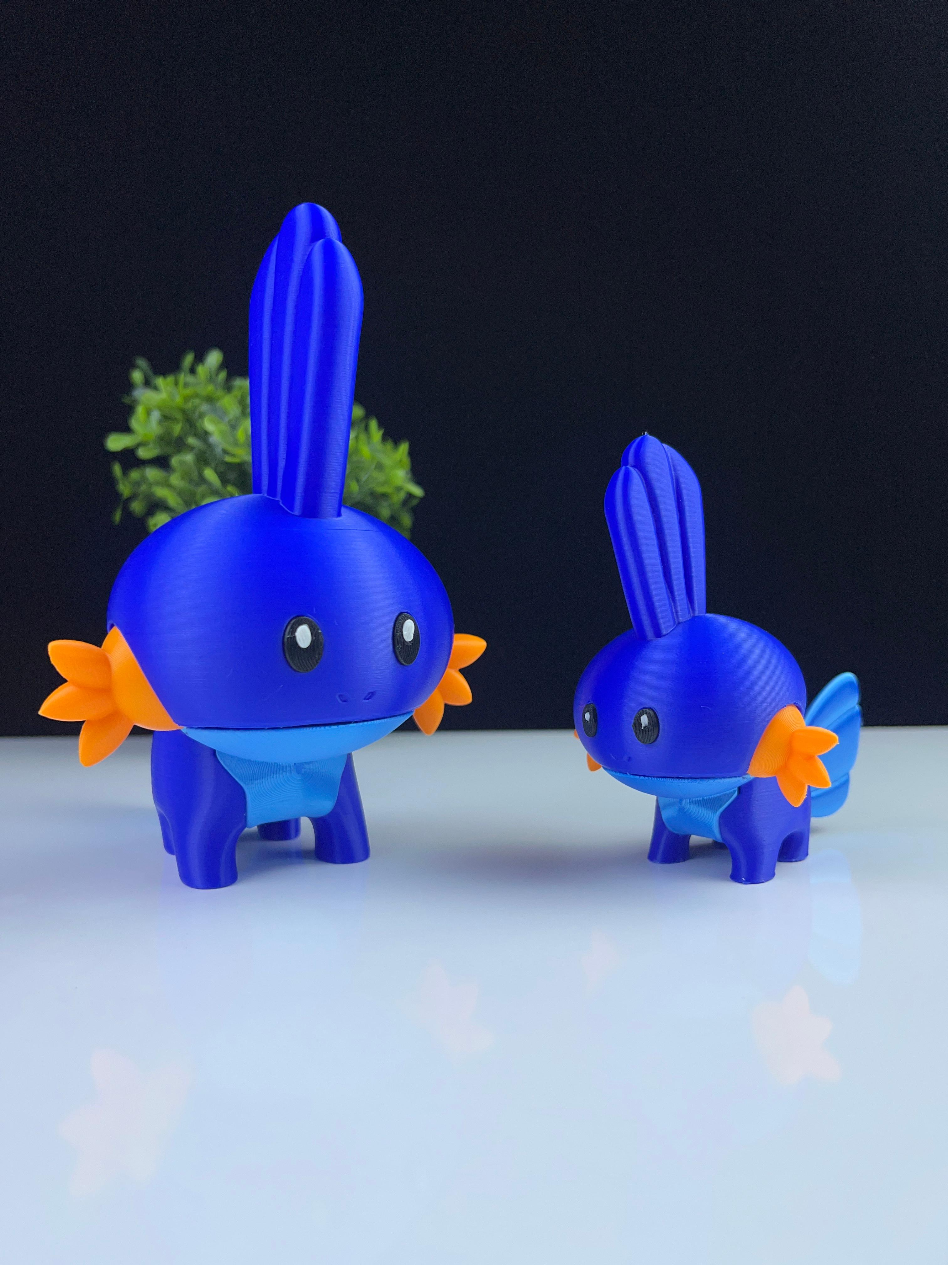 Mudkip Pokemon - Multipart 3d model