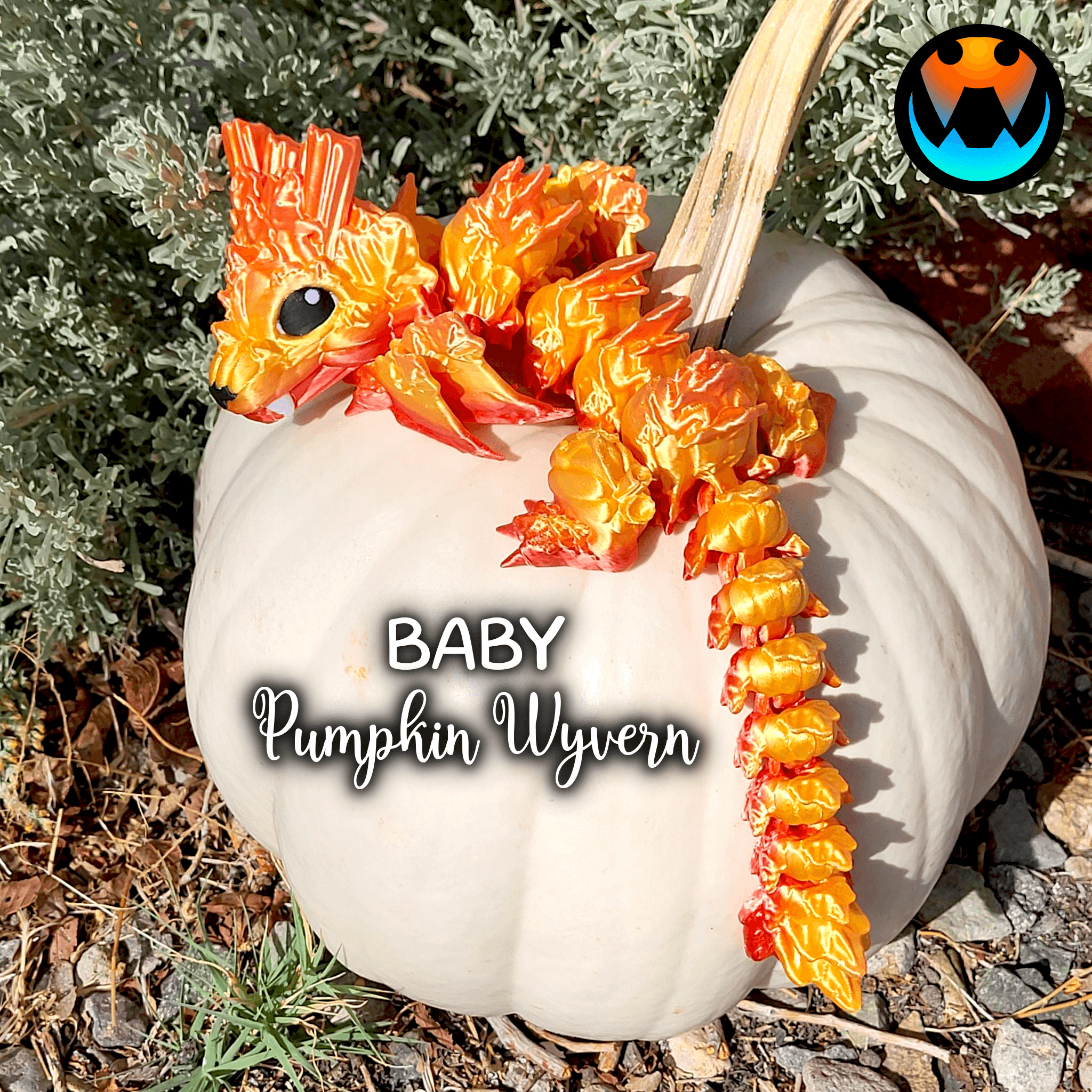 Baby Pumpkin Wyvern 3d model