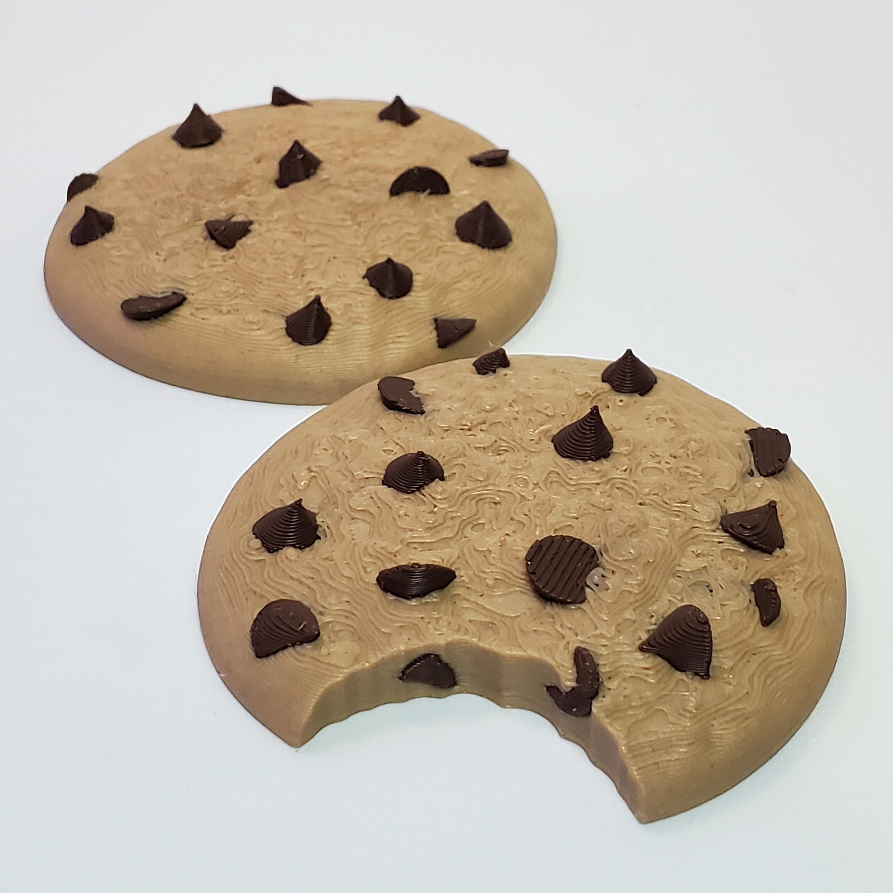 Bitten Chocolate Chip Cookie :: Delicious Desserts! 3d model