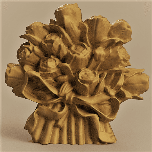 Flower pen holder 1 3d model