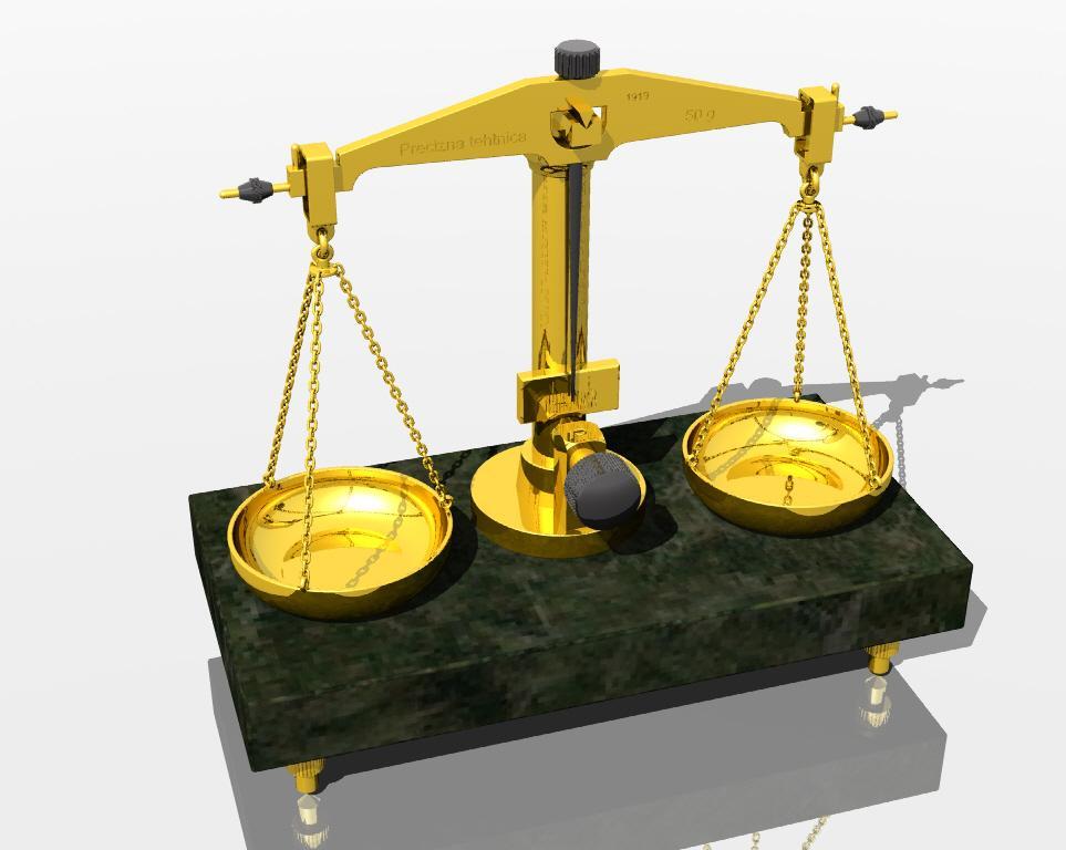 old scholl Balance .stl 3d model