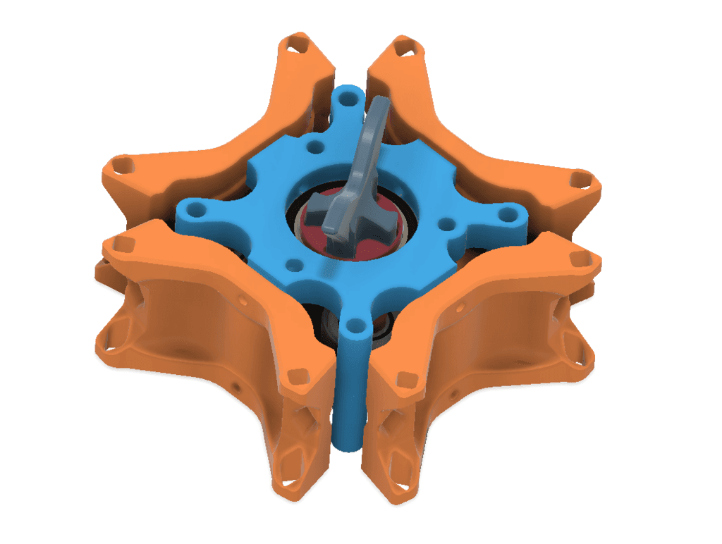 Peristaltic Valve 3d model