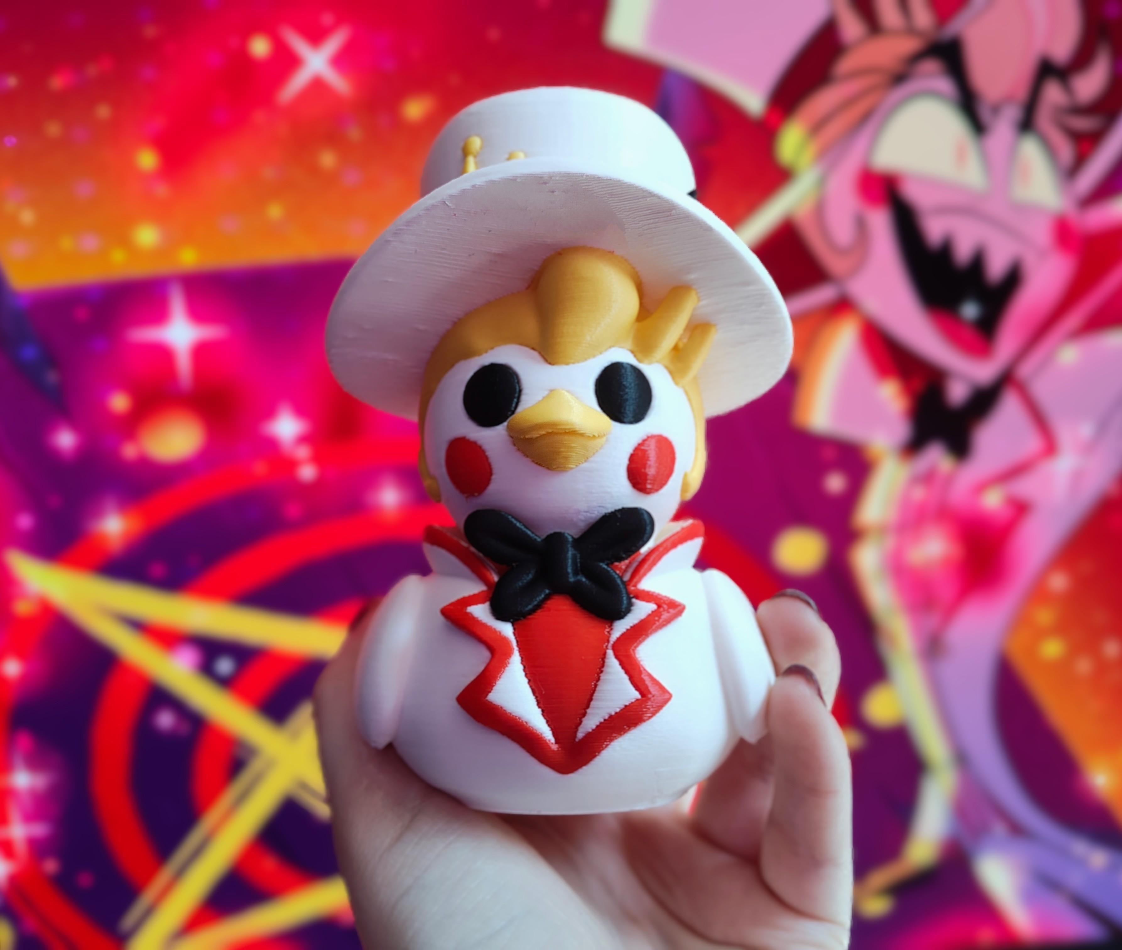 Lucifer Ducky - Hazbin Hotel Rubber Duck 3d model