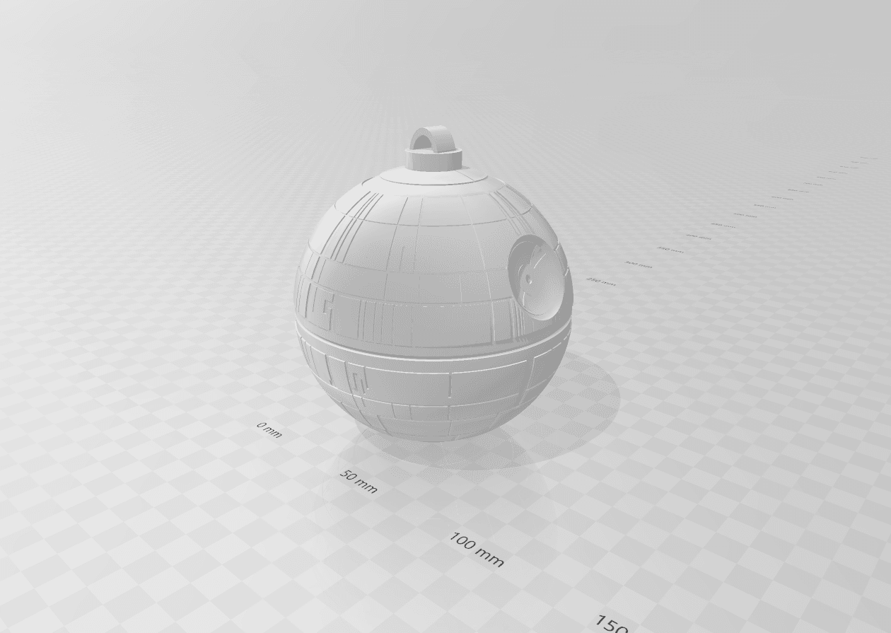 Death star Christmas ornament.3mf 3d model