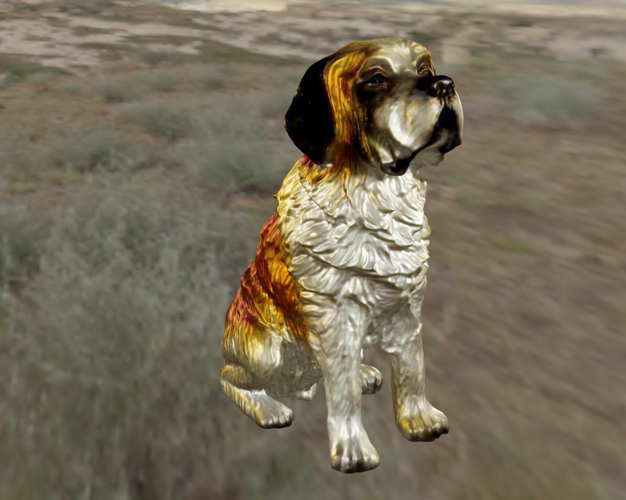 Saint Bernard 3d model