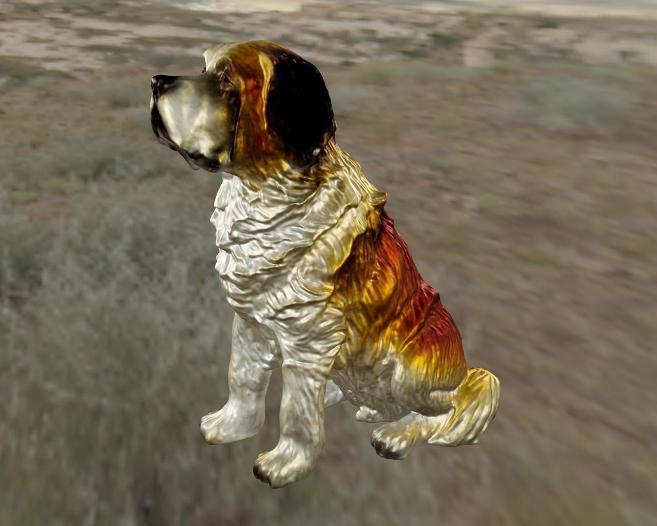 Saint Bernard 3d model