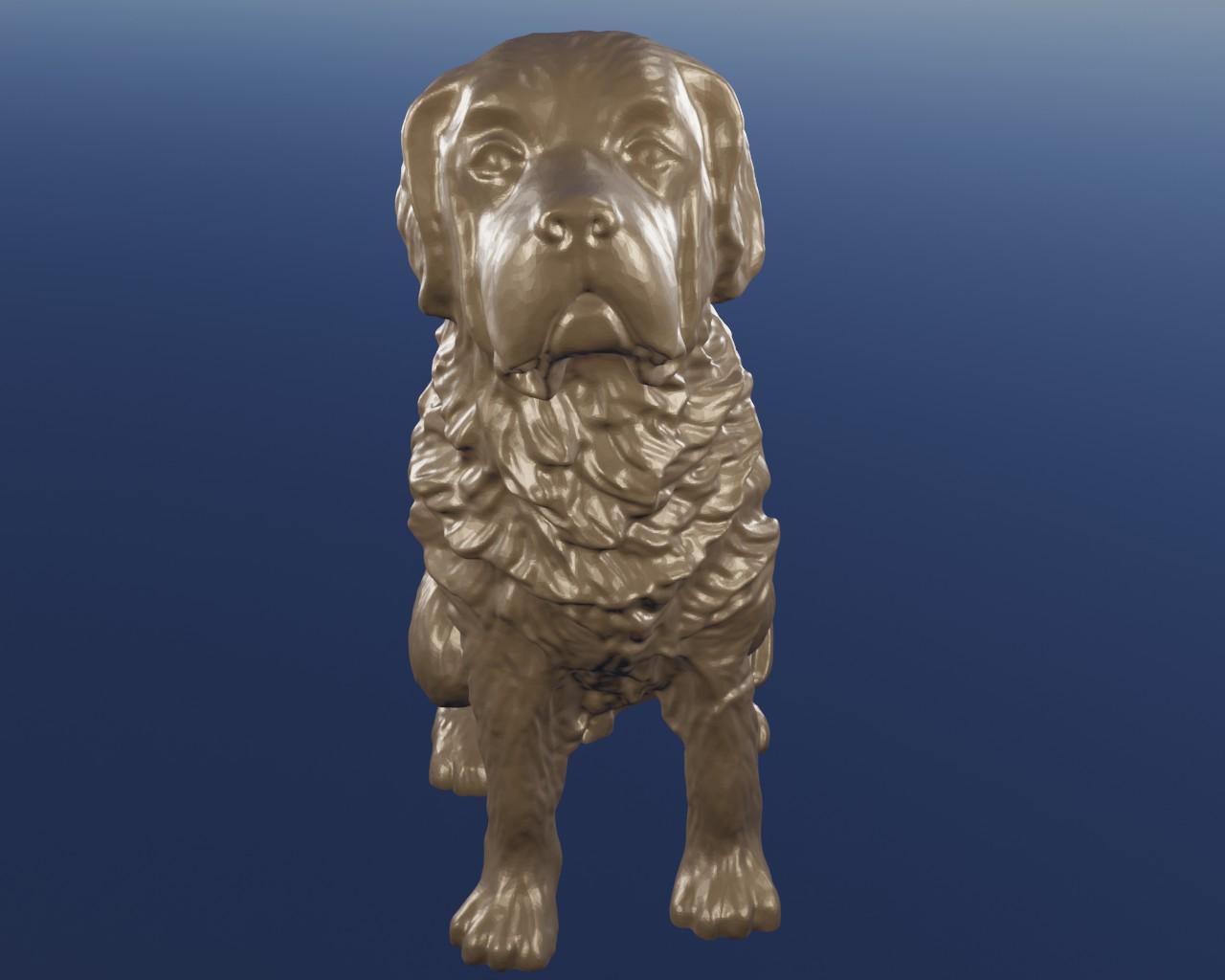 Saint Bernard 3d model