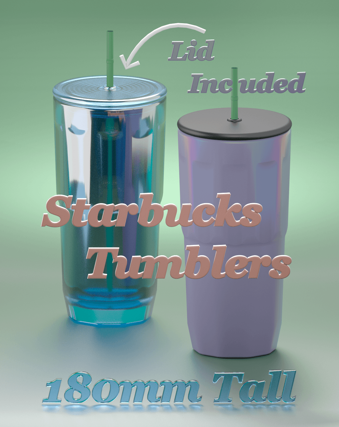 v2 Starbucks Tumbler  3d model