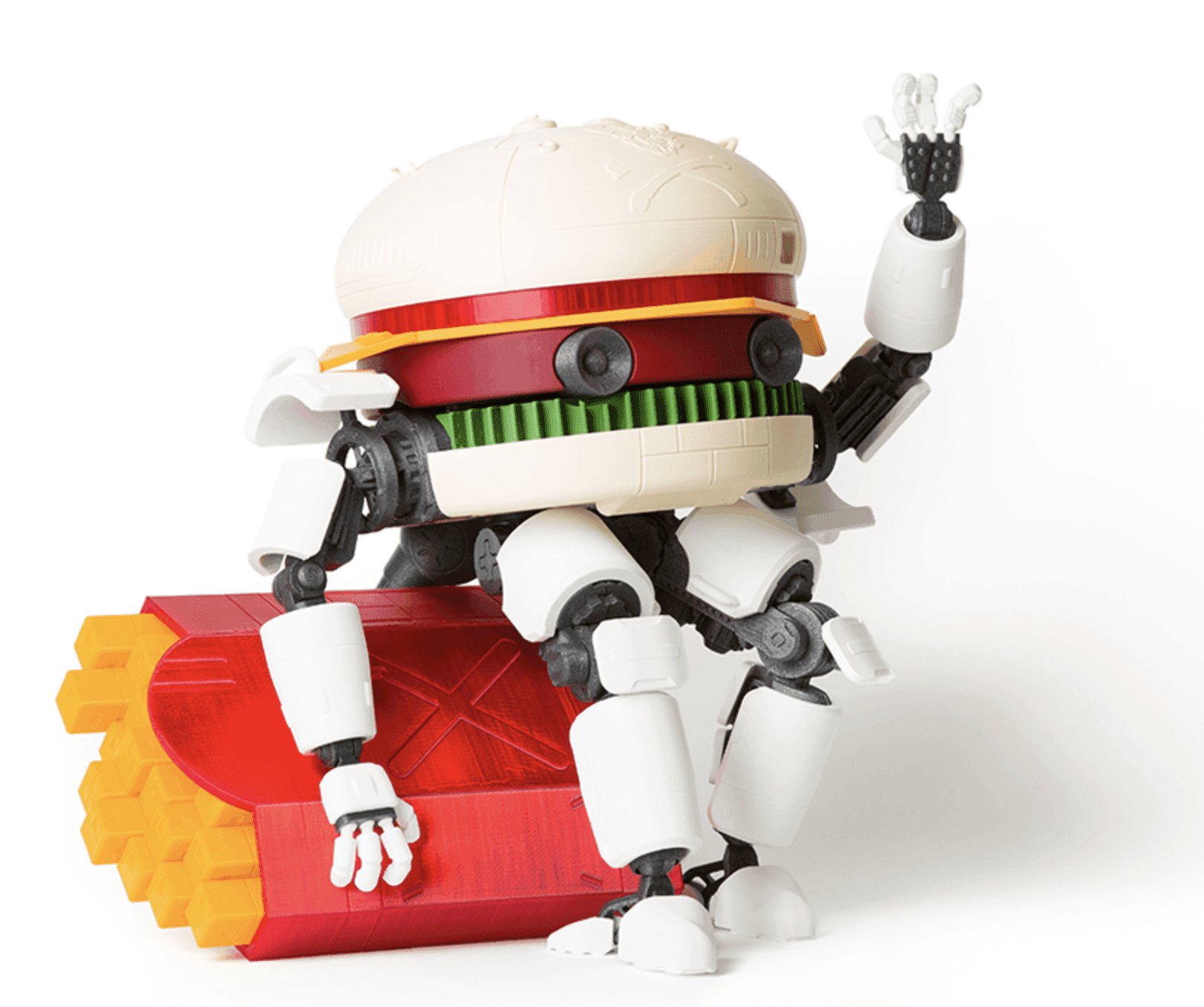 MECHDONALDS the Guardian of the Fries 3d model