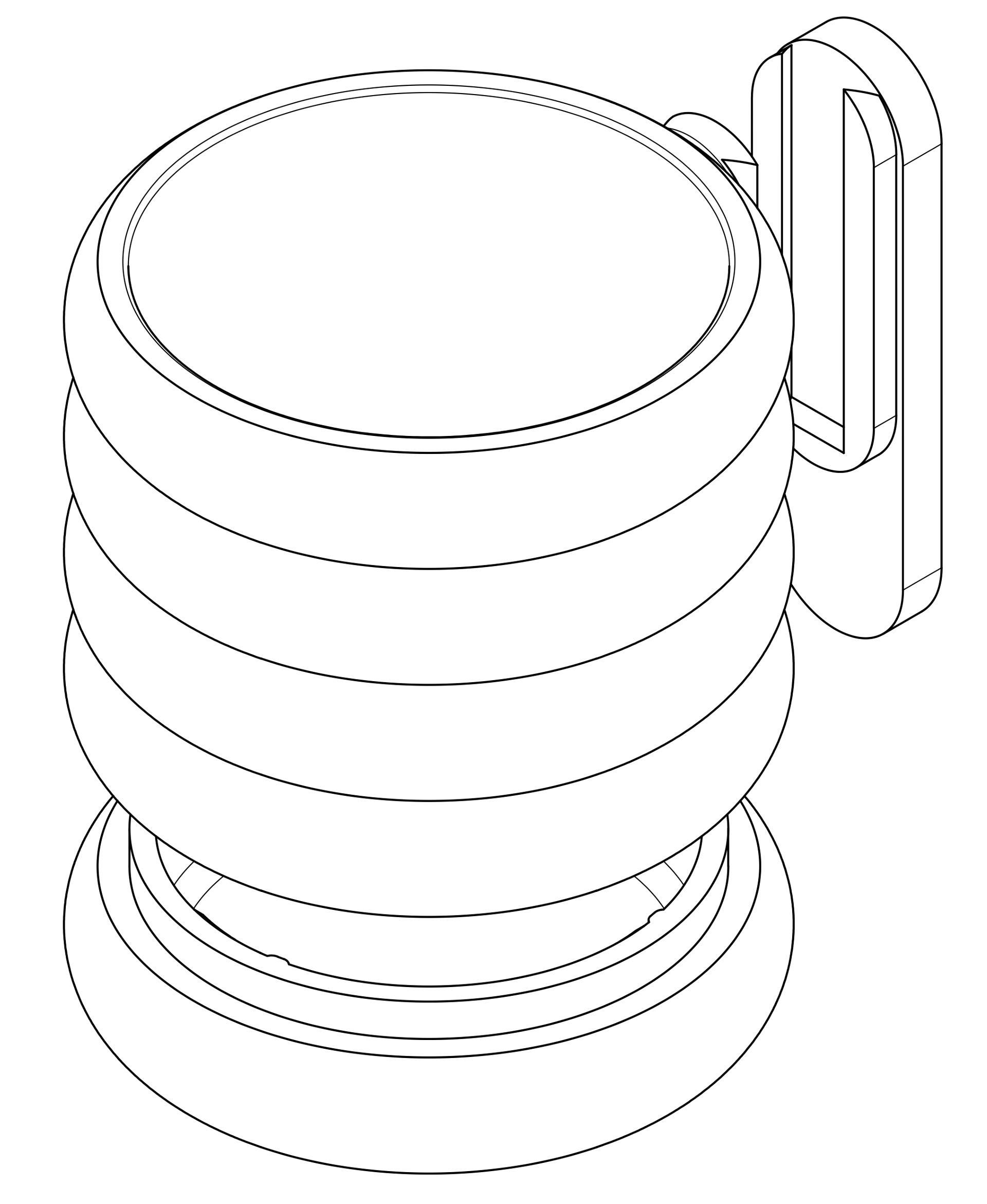 Round Torus Planter / Vase 3d model