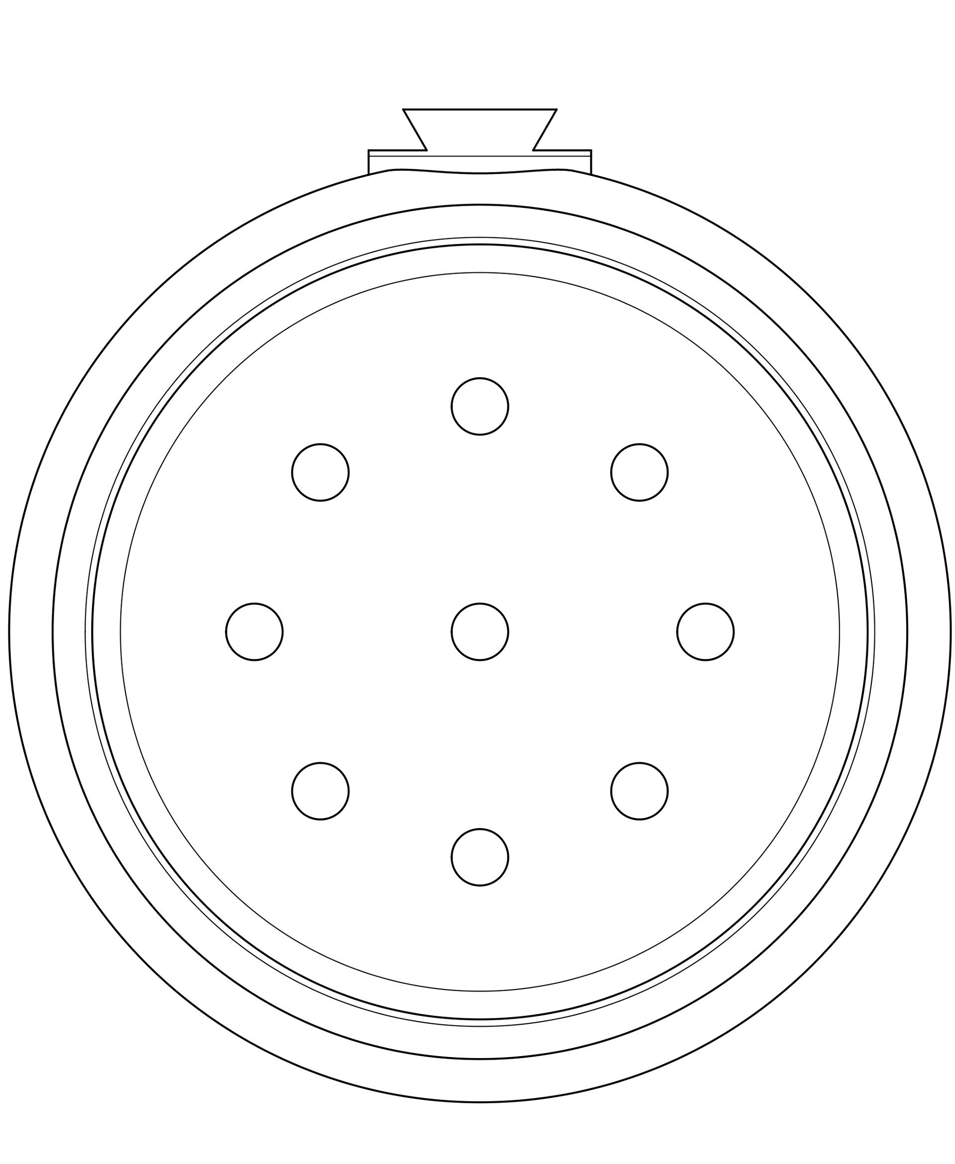 Round Torus Planter / Vase 3d model