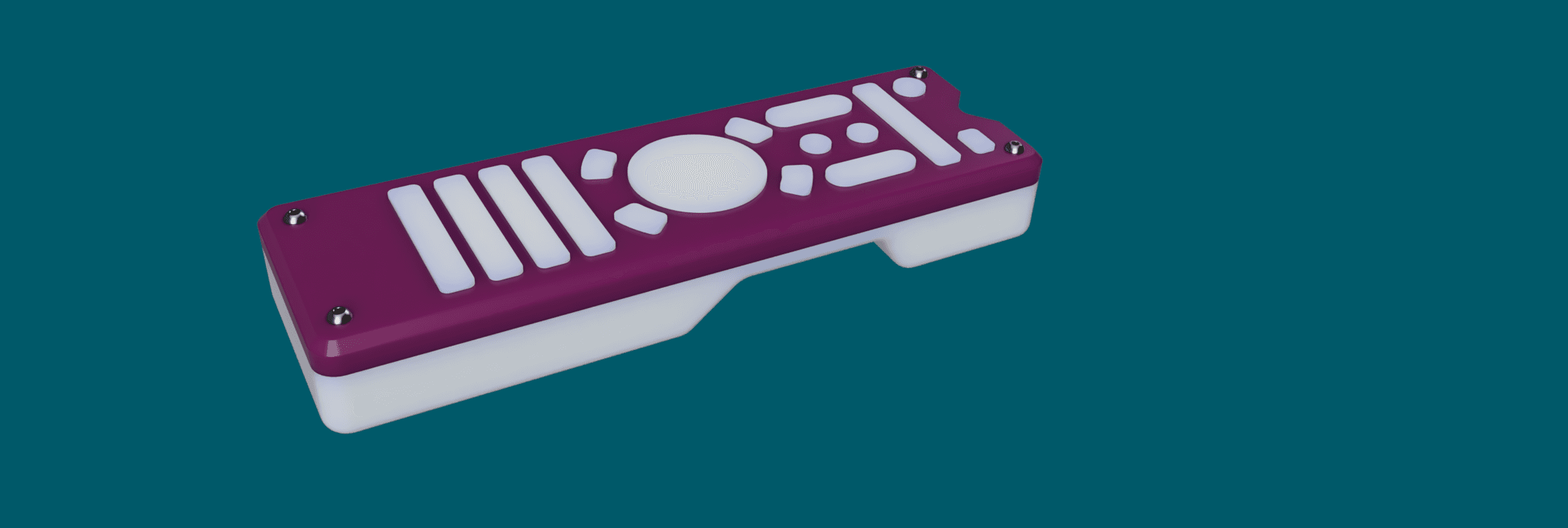 Universal remote upgrade 3d model