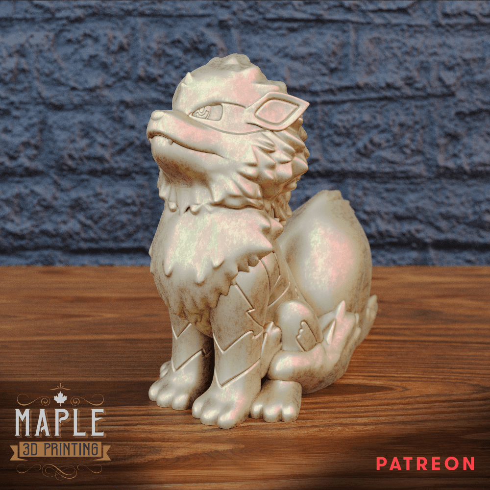 059. Arcanine - Pokemon 3d model