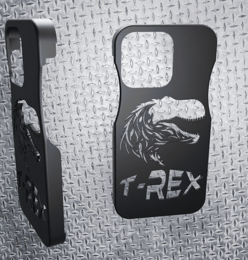  IPHONE Case 12  13 PRO T-rex - Coque Iphone 13 Pro 3d model