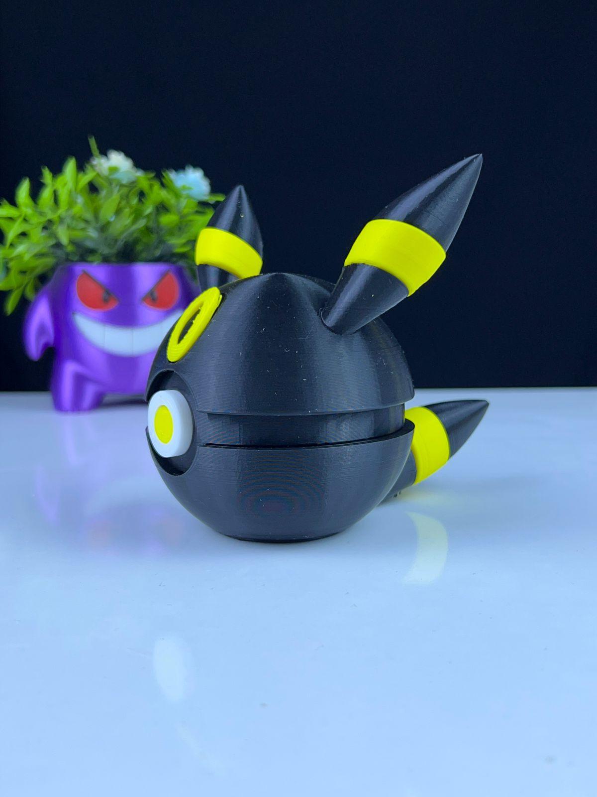 umbreon pokeball 3d model