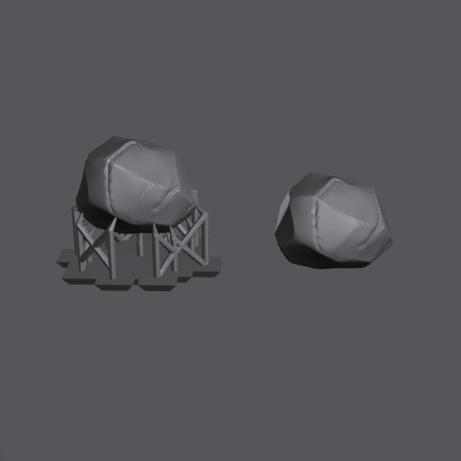 Xorn_Adult_Rock_01.stl 3d model