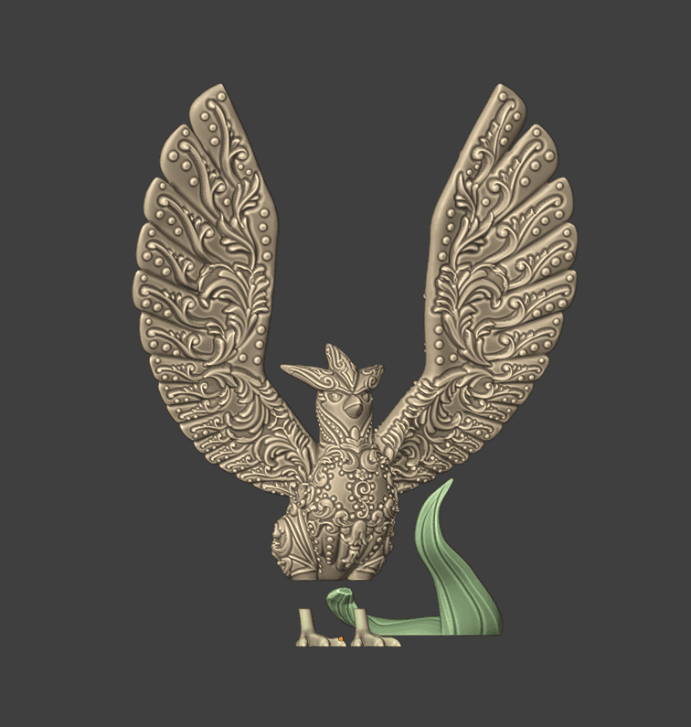 Articuno - Pokemon - Basic & Ornamental 3d model