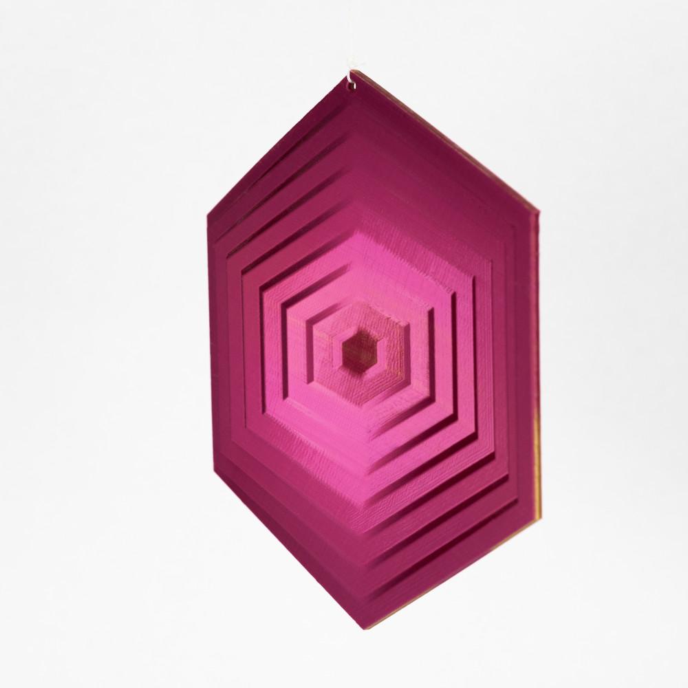 radiating-hex-ornament.stl 3d model