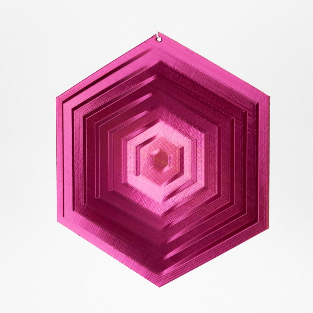 radiating-hex-ornament.stl 3d model