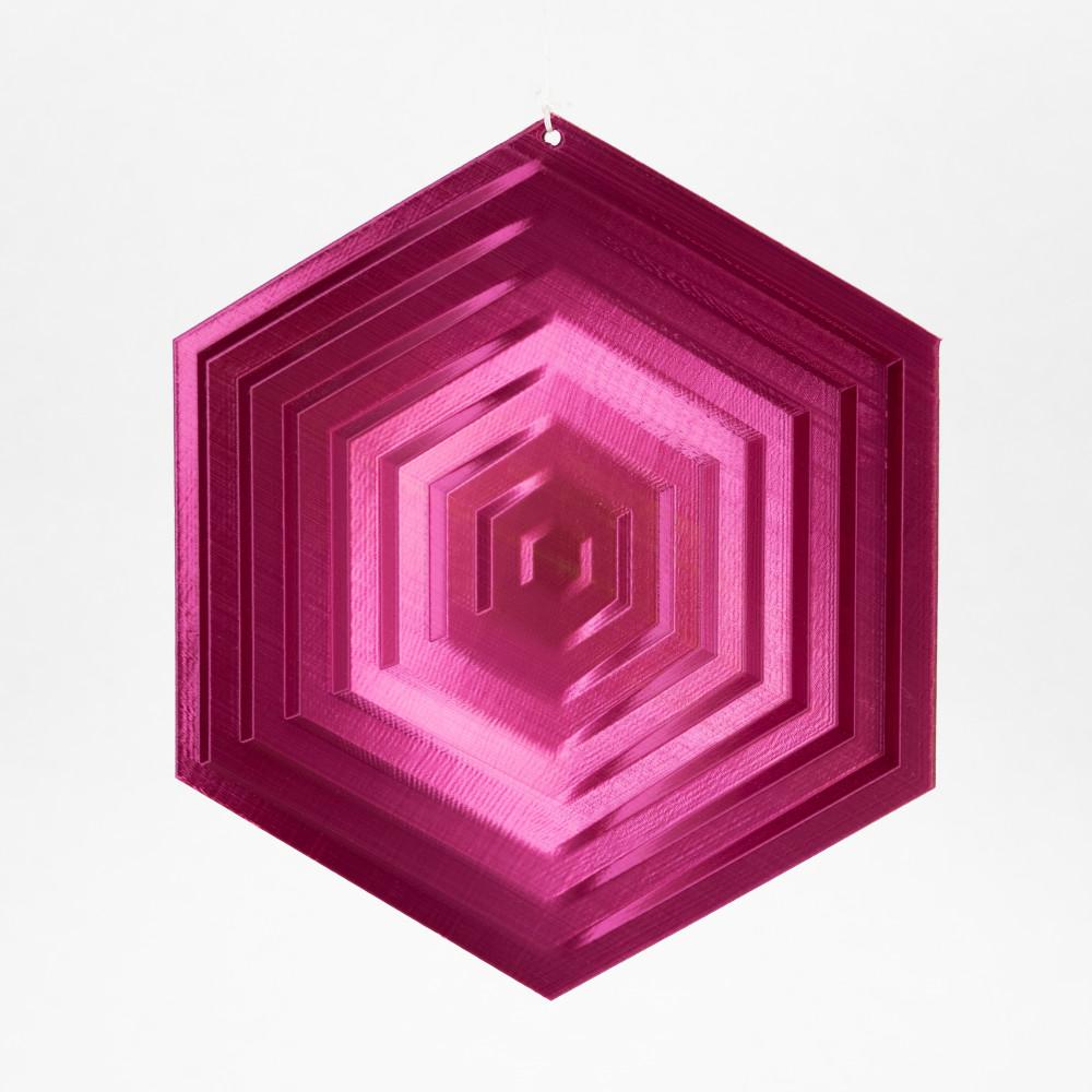 radiating-hex-ornament.stl 3d model