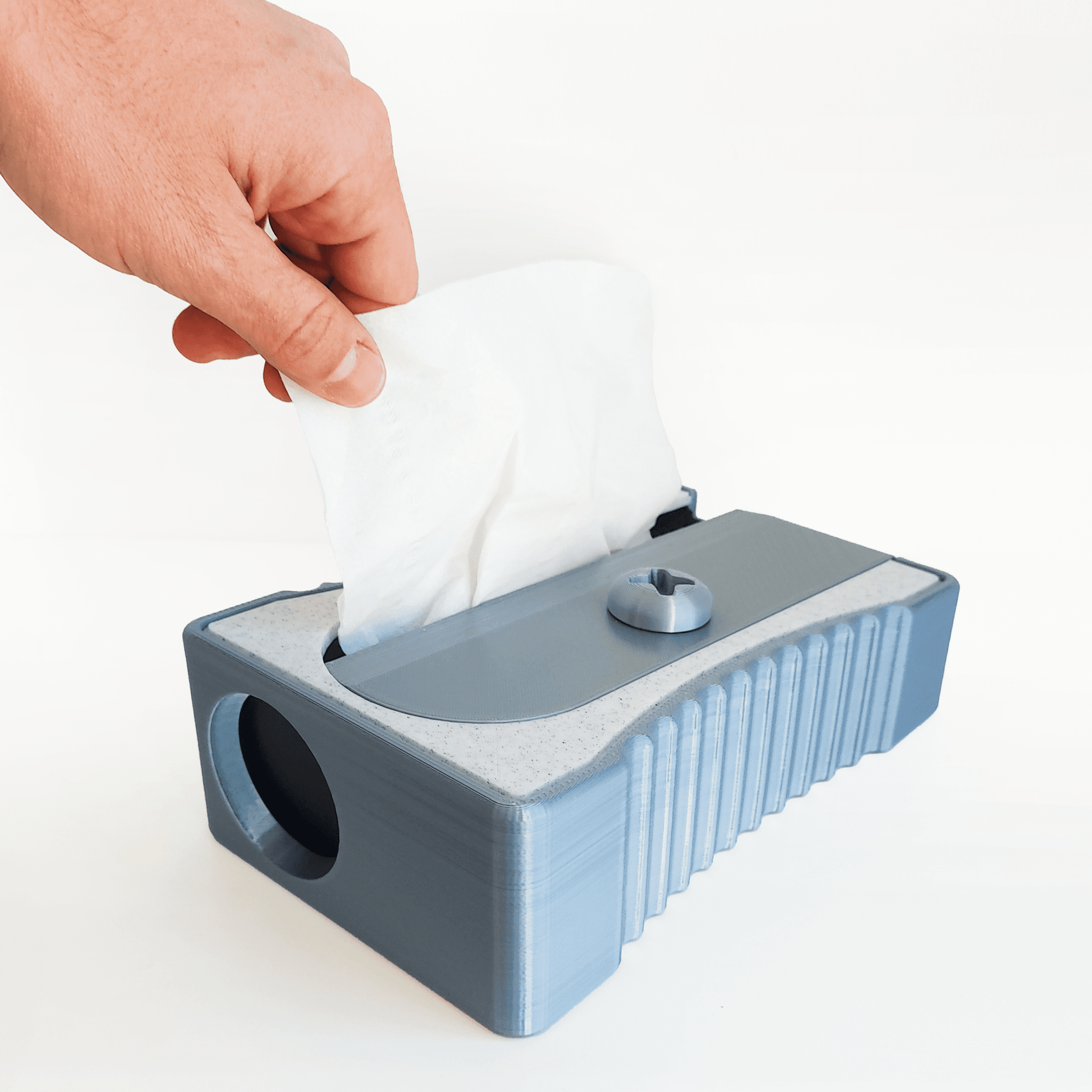 Pencil Sharpener Tissue Box 3d model