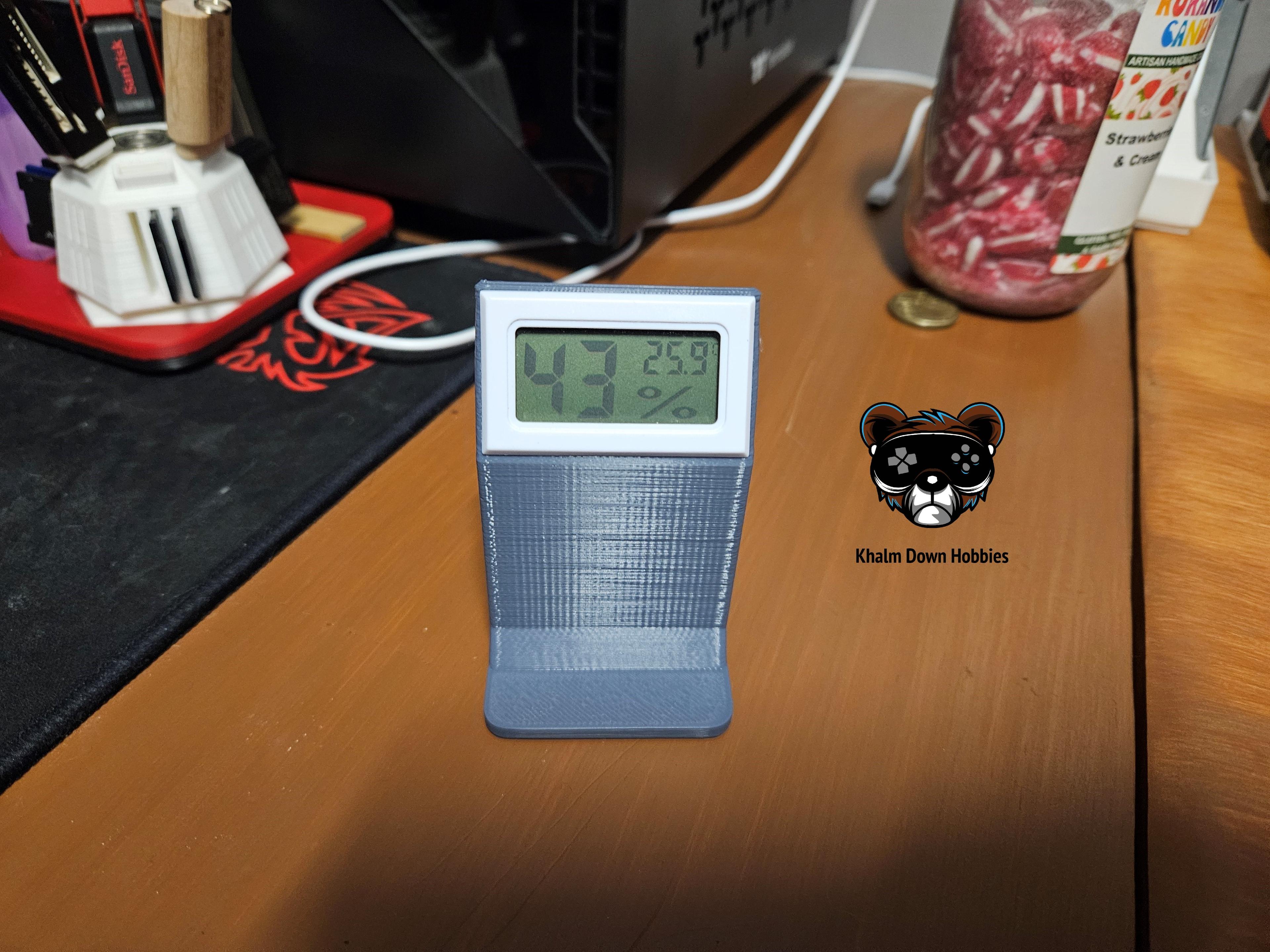 Mini Temp & Humidity Sensor Stand  3d model