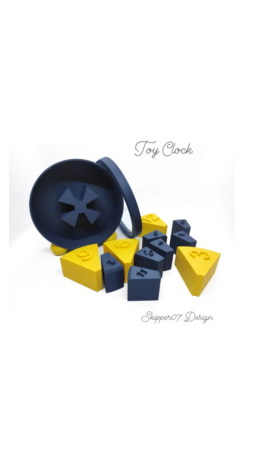 Toy Clock 3d model