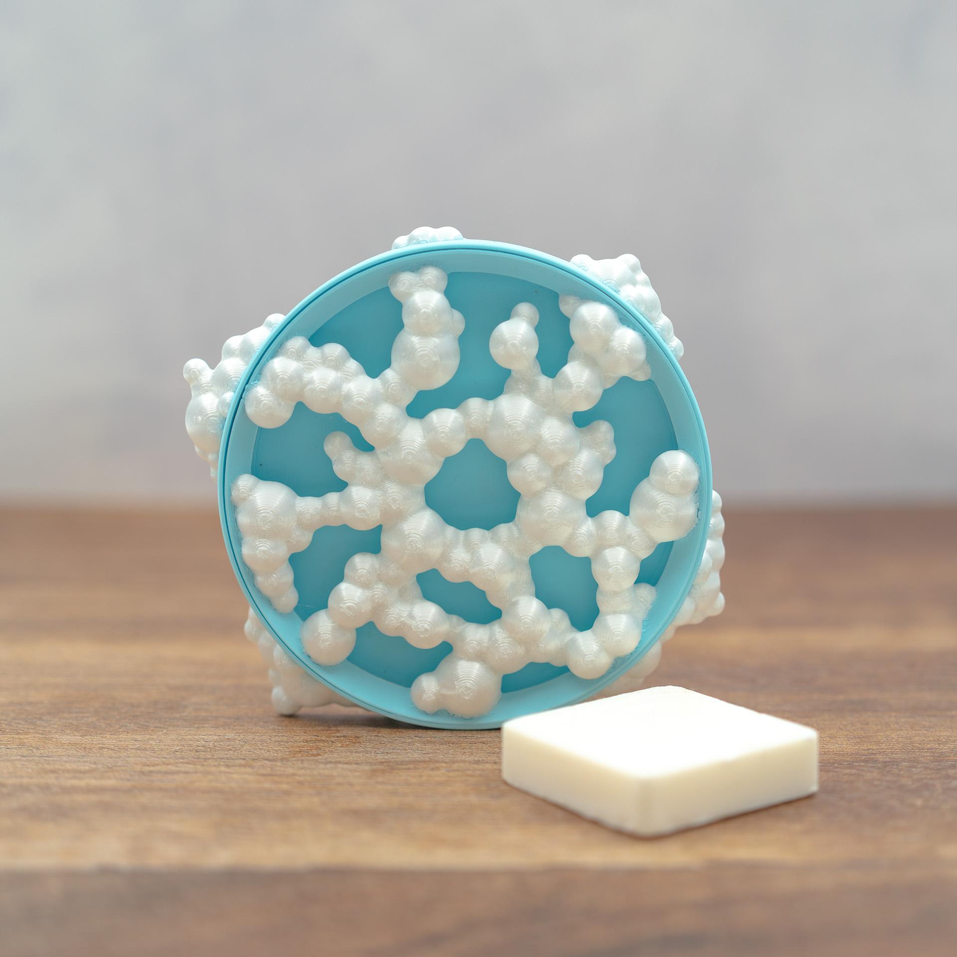 Soap dish “bubbles” 3d model