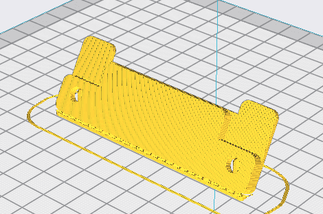 socle mural repetieure wifi.STL 3d model