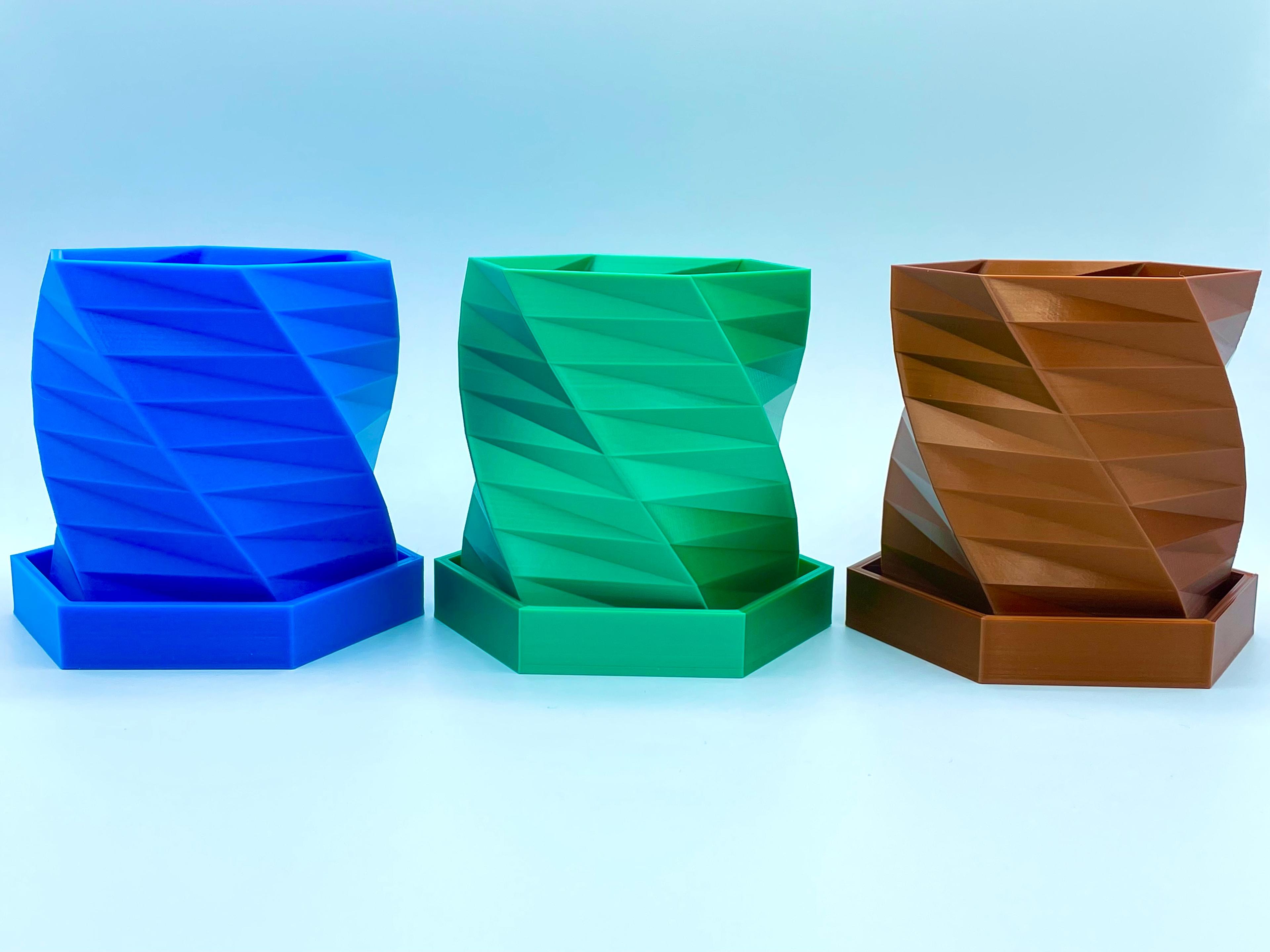 Geometric Planter Pot 3d model