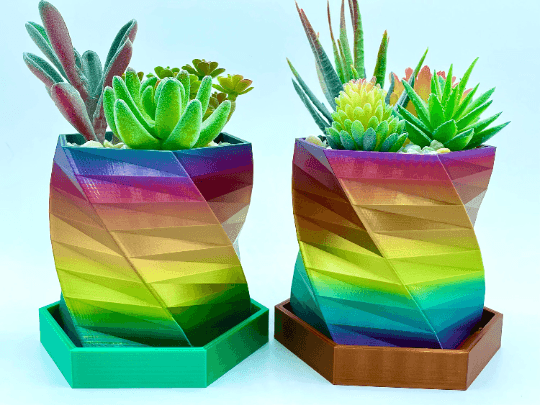 Geometric Planter Pot 3d model