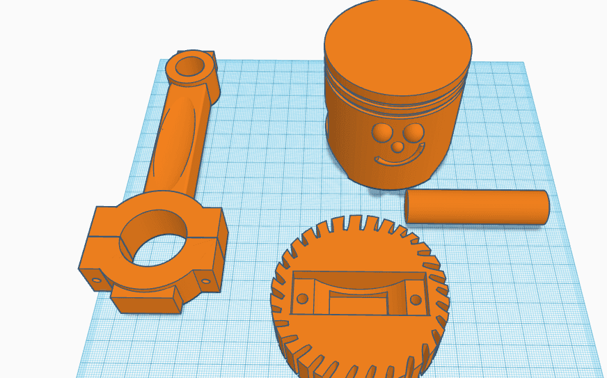 happy piston setup v2.stl 3d model