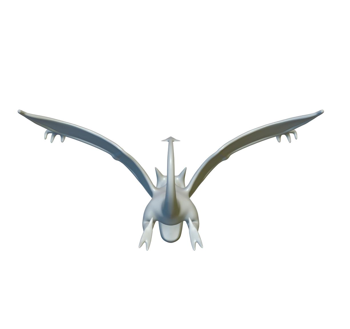 Pokemon Aerodactyl #142 - Optimized for 3D Printing 3d model