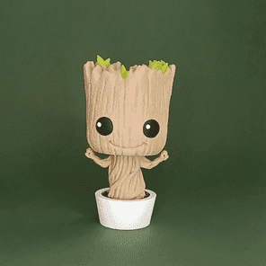 Baby Groot Funko Pop Bobblehead from Guardians of the Galaxy 3d model