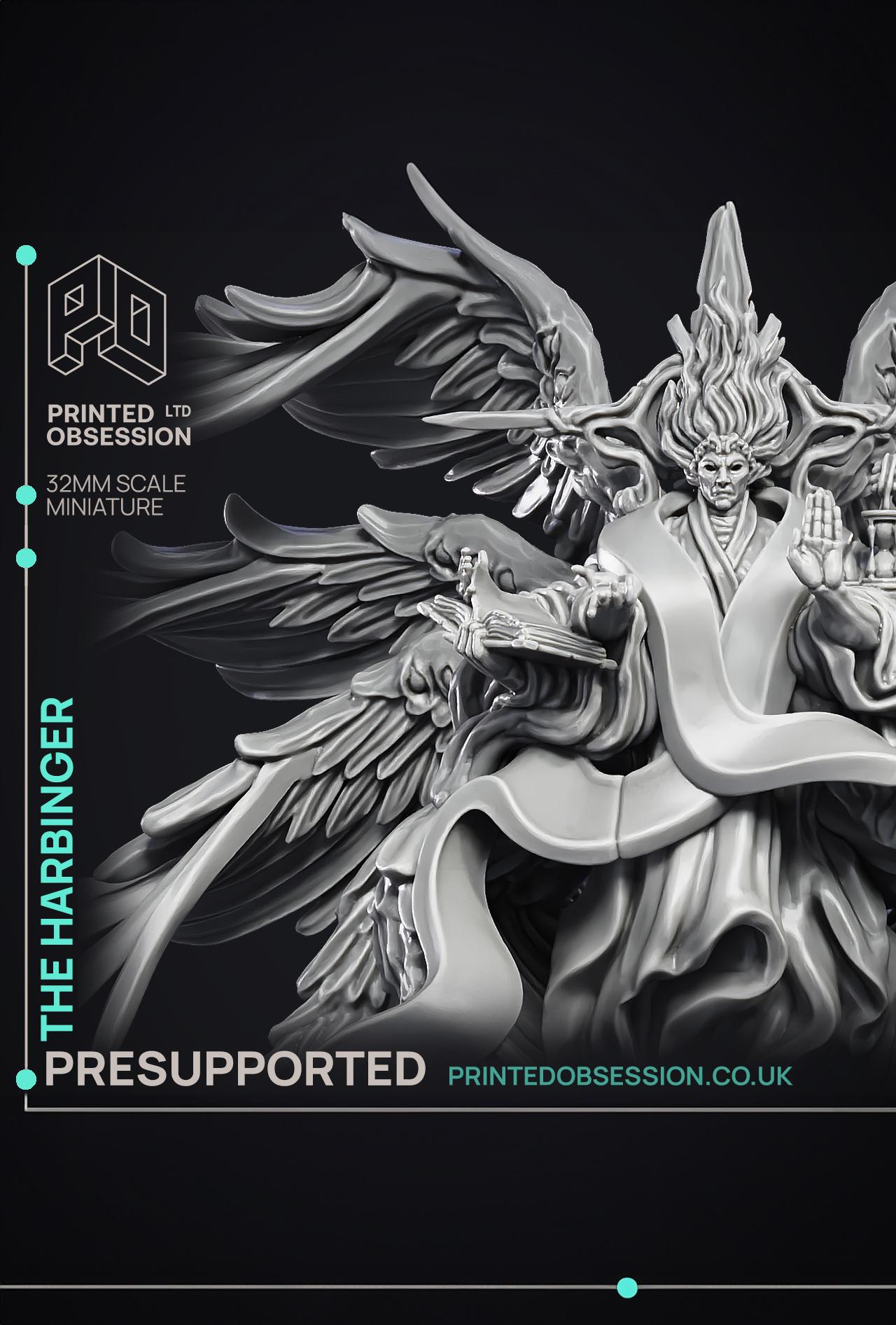 The Harbinger - High archon - Large Model - Heaven Hath No Fury - PRESUPPORTED - 32 mm scale  3d model