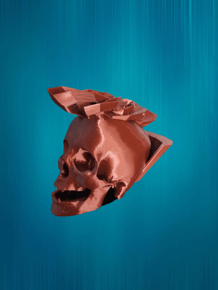 vamp skull.stl 3d model