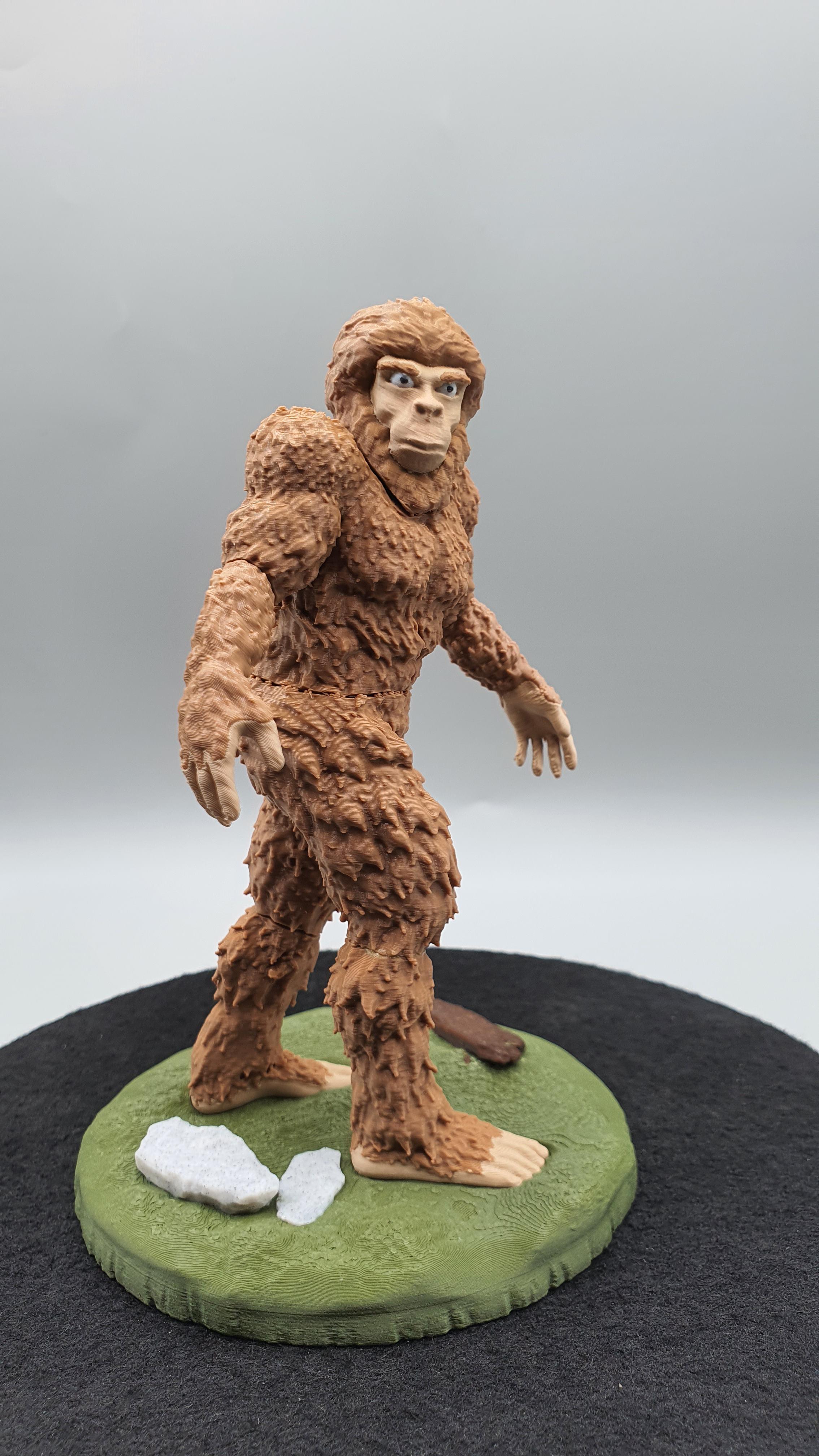 Bigfoot With Base - Parted Out  3d model