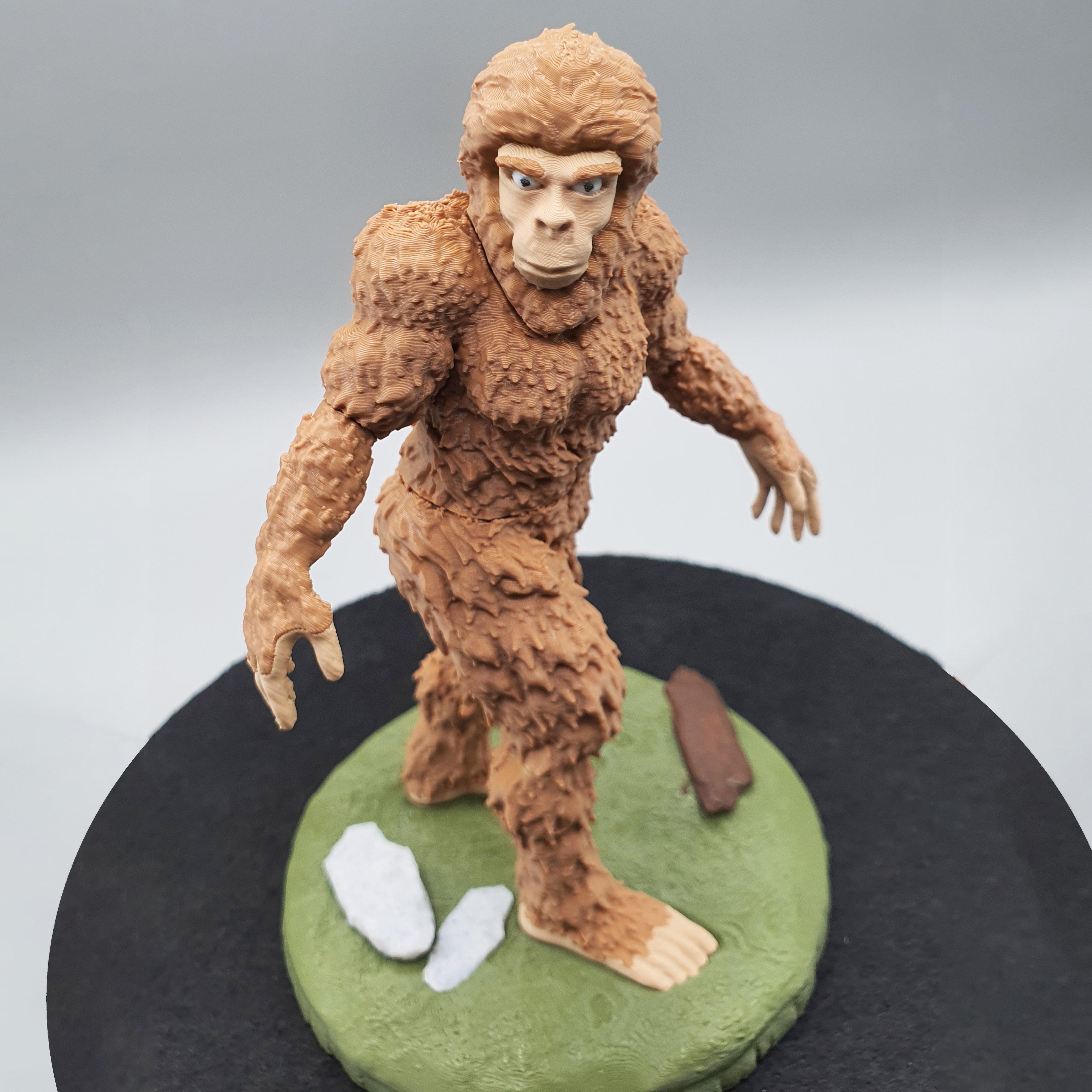 Bigfoot With Base - Parted Out  3d model