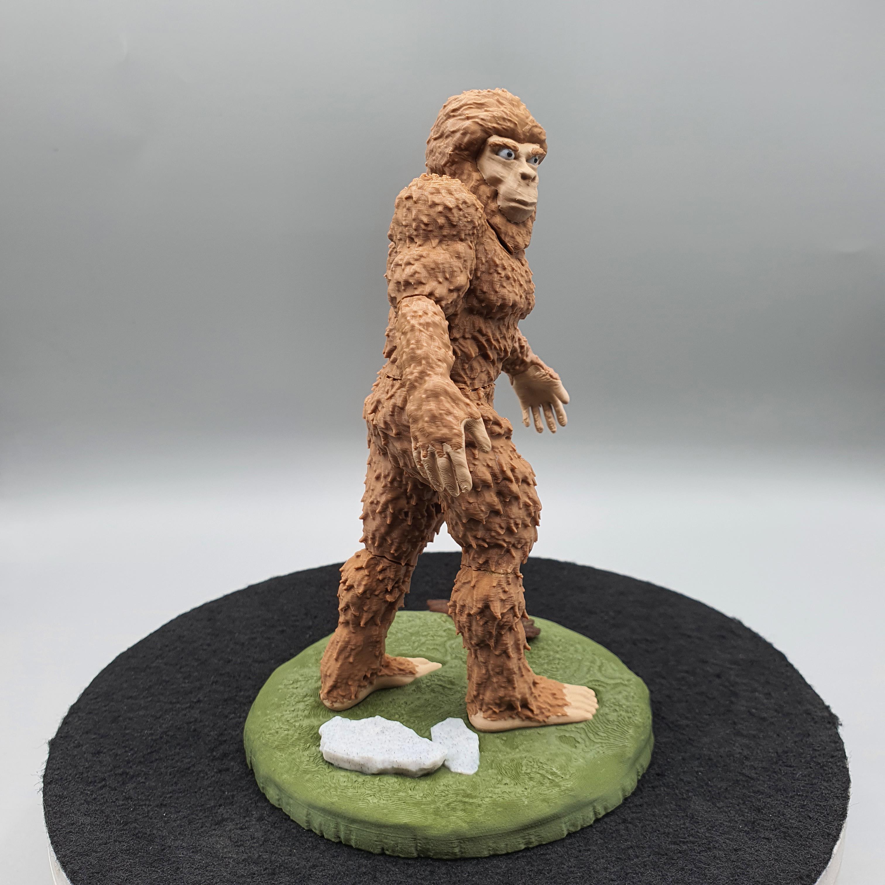 Bigfoot With Base - Parted Out  3d model