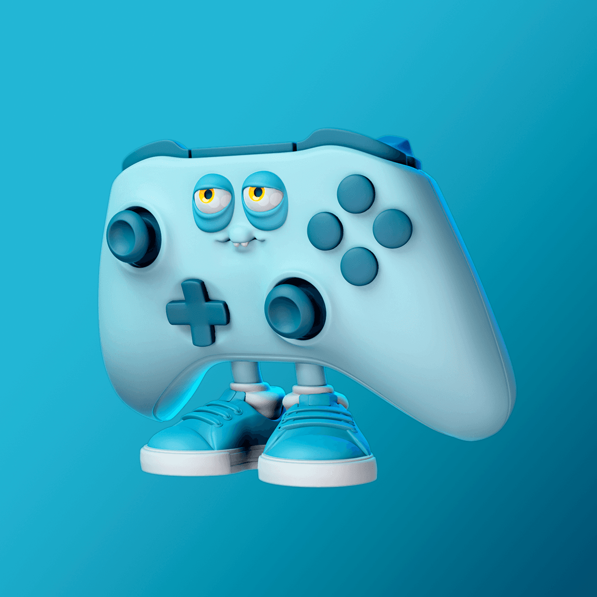 "Boxy" the Xbox Controller 3d model