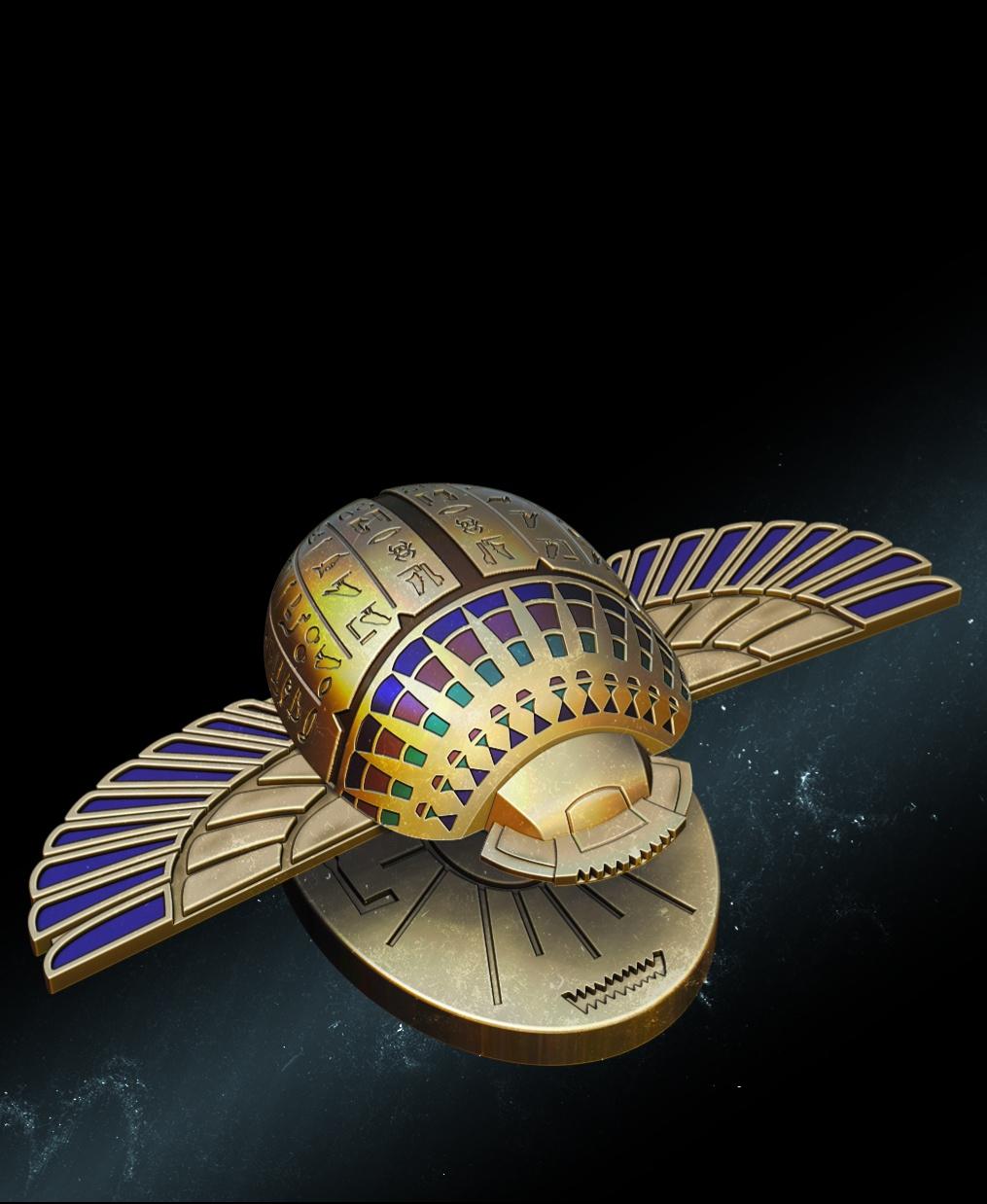 Scarab compas 3d model