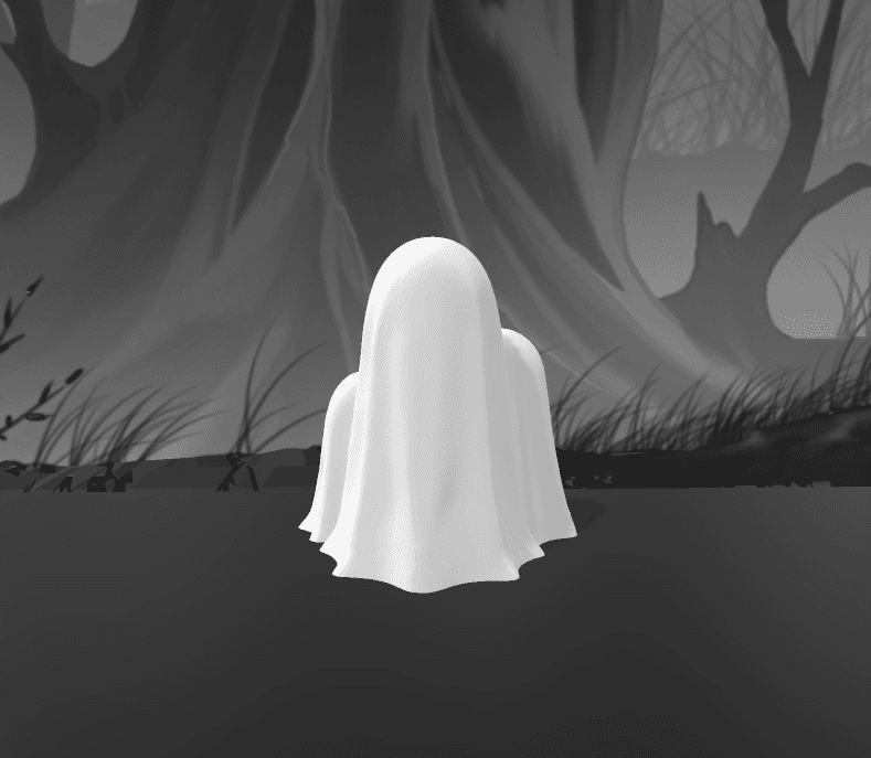 ghost family  3d model