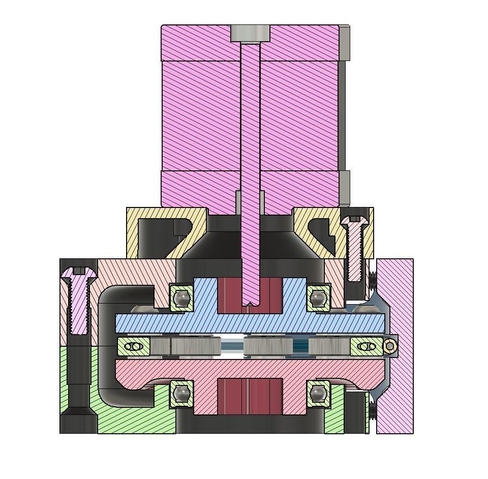 Precision Dosing Pump 3d model