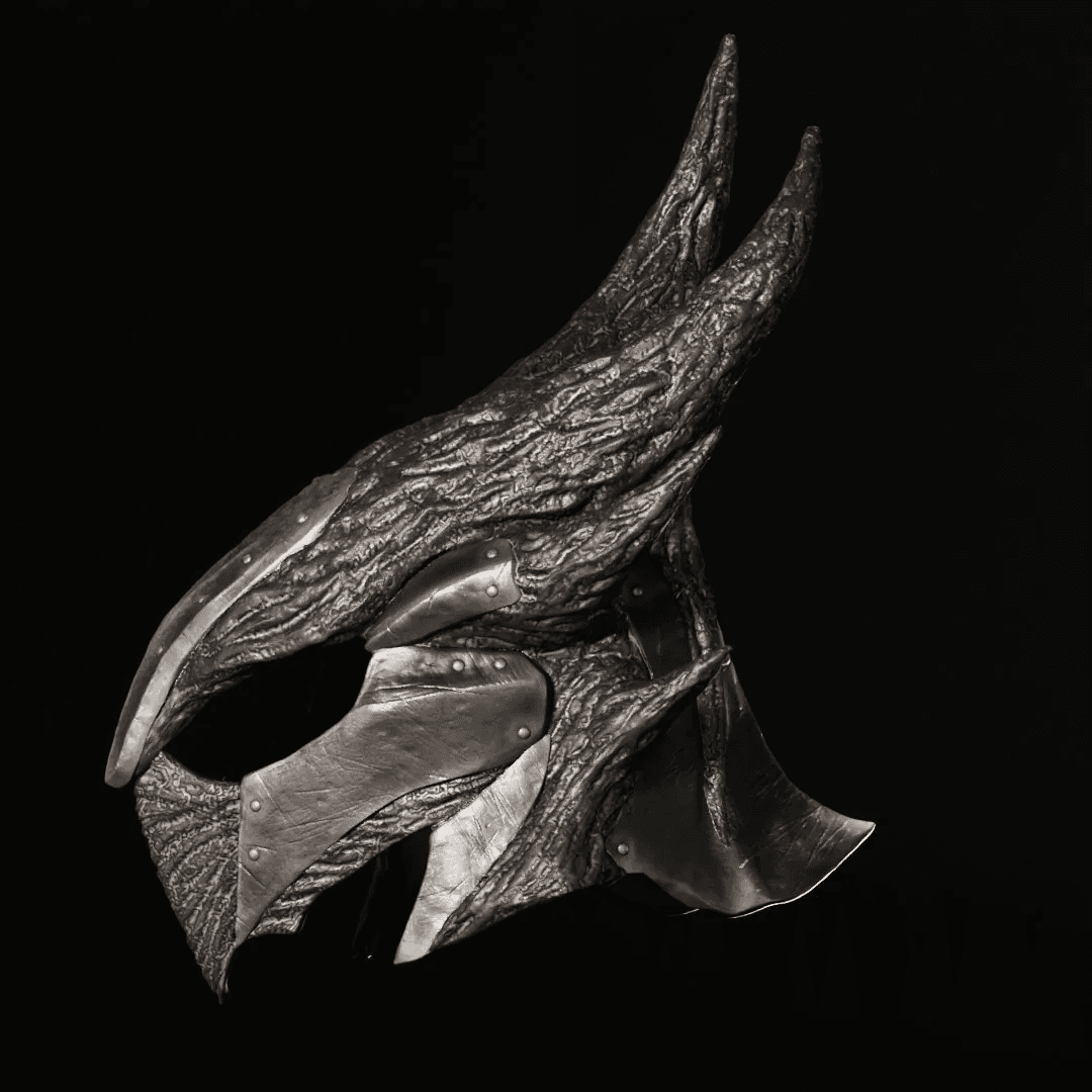 Skyrim Daedric Helmet STL 3D File 3d model