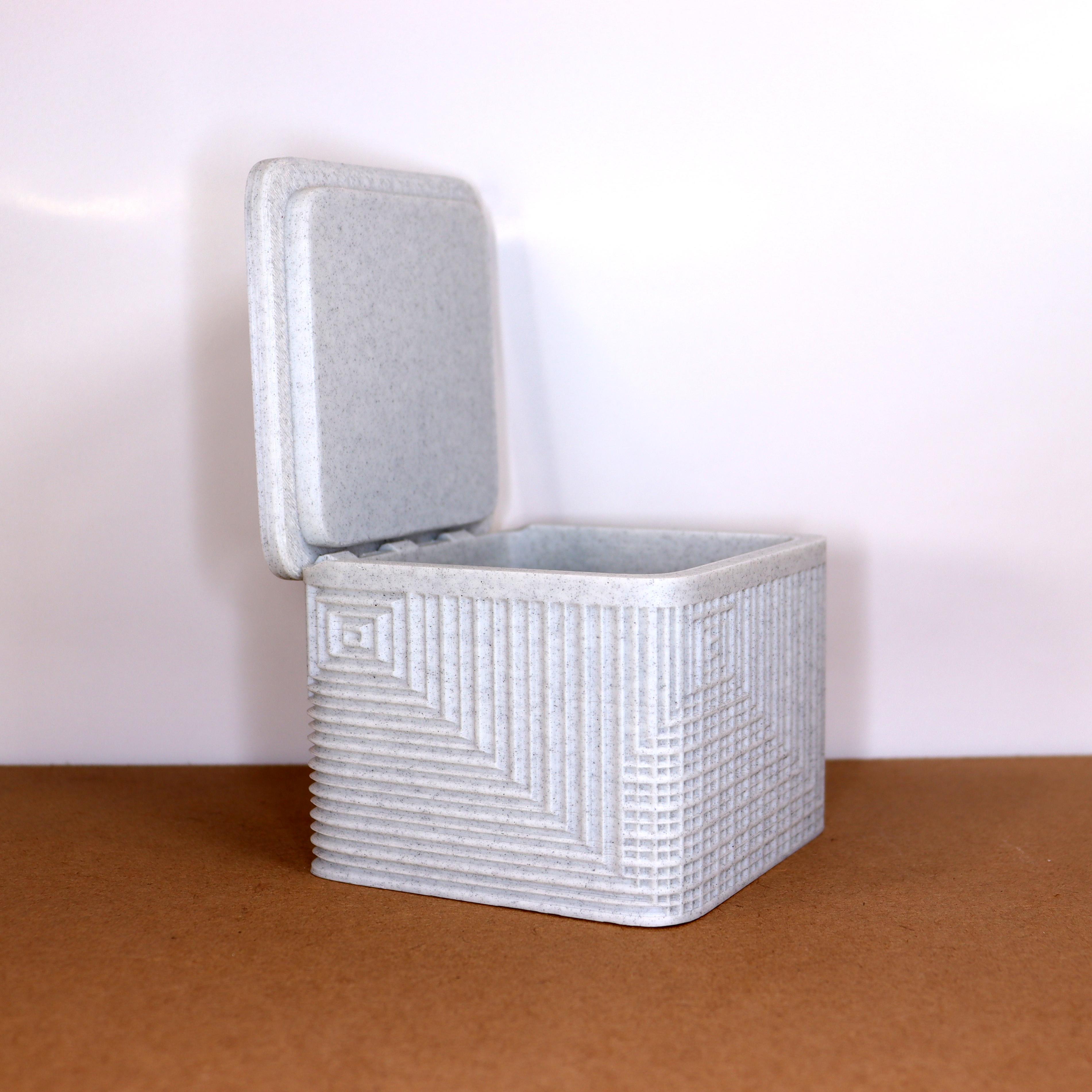 Decorative box hinged 3d model