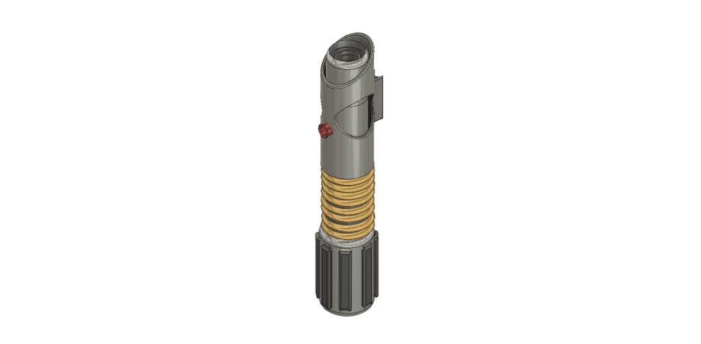 Custom Jedi Saber 3d model